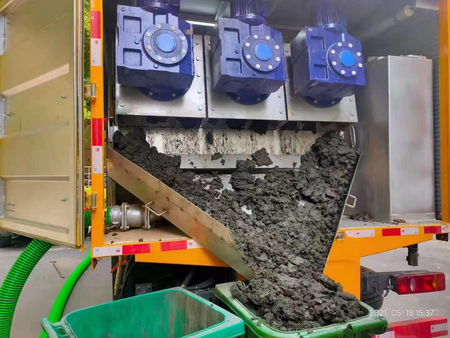 岳阳化粪池清掏城市维护站-泥浆净化干湿分离处理